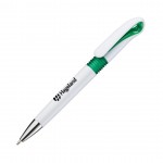 Custom Engraved Lido Click-Action Pen - Green