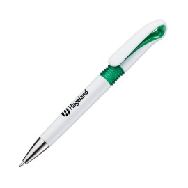 Custom Engraved Lido Click-Action Pen - Green  Custom Engraved Lido Click-Action Pen - Green