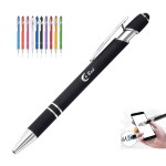 Metal Ballpoint Pen with Stylus Tip Custom Engraved