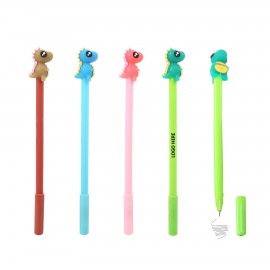 Logo Branded Dinosaur Shaped Pen  Logo Branded Dinosaur Shaped Pen