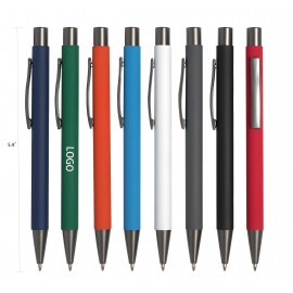 Custom Engraved Custom LOGO Advertising Metal Signature Ballpoint Pen