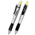Dual-Tip Pen w/ Highlighter Logo Branded