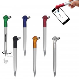Custom Engraved Thumb Shaped Pen With Stylus