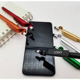 Stylus Gel Pen With Phone Stand Logo Branded