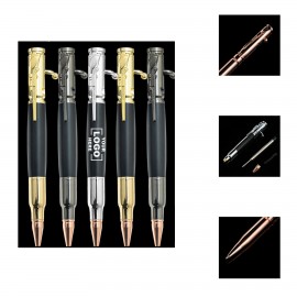 Logo Branded Bolt Action Ballpoint Pen  Logo Branded Bolt Action Ballpoint Pen
