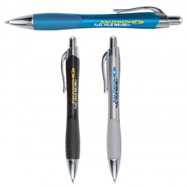 Logo Branded Raptor Matte Metallic Gripper Pen  Logo Branded Raptor Matte Metallic Gripper Pen