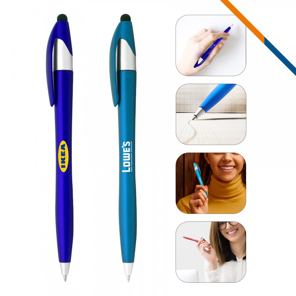 Custom Engraved Vicon 2in1 Stylus Pen Custom Engraved Vicon 2in1 Stylus Pen