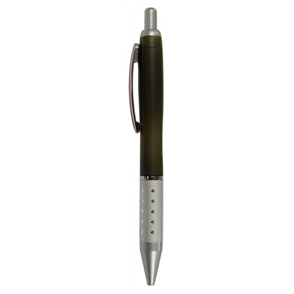 Ball Point Pen, Smoke - Pad Printed Custom Engraved Ball Point Pen, Smoke - Pad Printed Custom Engraved