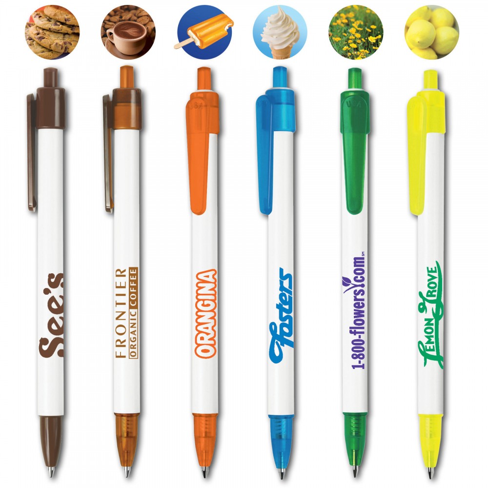 Logo Branded Heaven Scent Click Pen with Good Scents Aromas Logo Branded Heaven Scent Click Pen with Good Scents Aromas