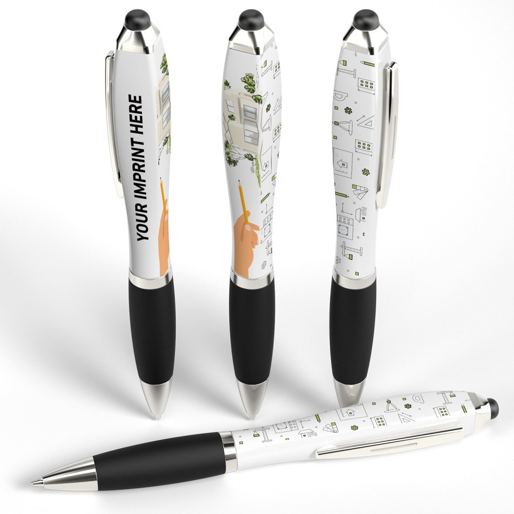 Logo Branded Squared iBasset Performance Pen Logo Branded Squared iBasset Performance Pen