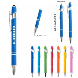 Ballpoint Pen with Stylus Custom Imprinted