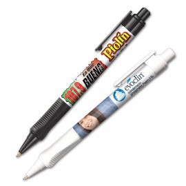 Logo Branded Grip Write - Digital Full Color Wrap Pen  Logo Branded Grip Write - Digital Full Color Wrap Pen