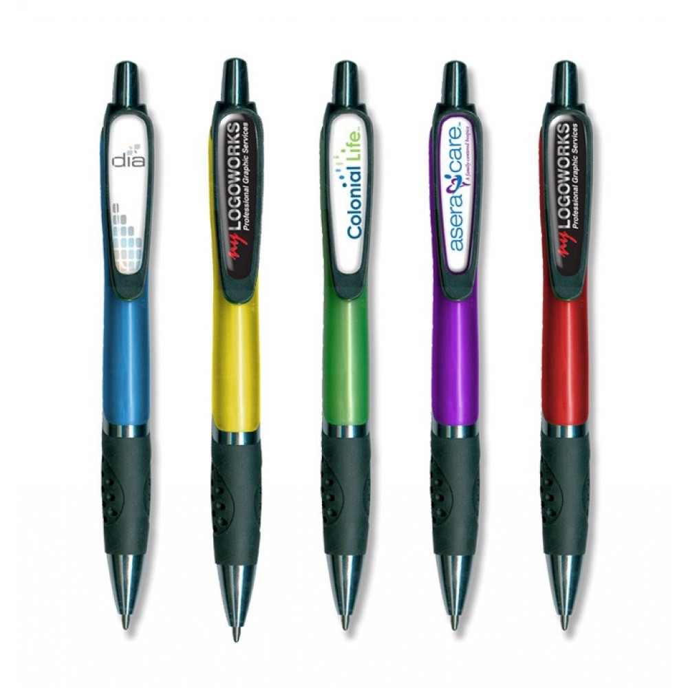 Clipper Pen - 5 Custom Imprinted