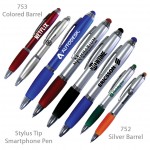 Special Pricing !... Smart Phone Pen With Stylus & Comfort Grip Custom Imprinted