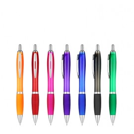 Curvaceous Promotional Ballpoint Pen Custom Engraved