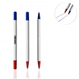 Custom Engraved Blue-Red Double Sided Pen  Custom Engraved Blue-Red Double Sided Pen