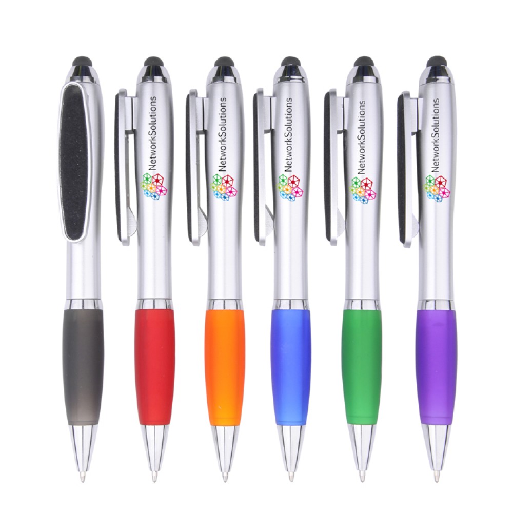 Stylus Screen-Cleaner Ballpoint pen Custom Imprinted Stylus Screen-Cleaner Ballpoint pen Custom Imprinted