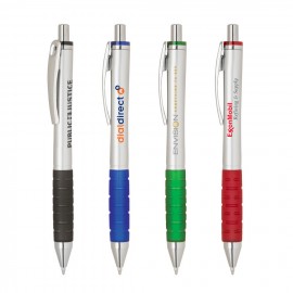 Plastic Click Action Ballpoint Pen Logo Branded