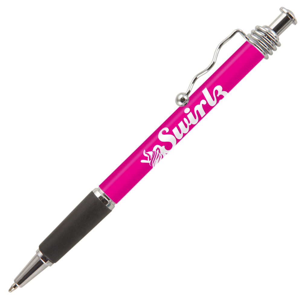 Jazz w/ Squiggle Pocket Clip (Digital Full Color Wrap) Pen Logo Branded Jazz w/ Squiggle Pocket Clip (Digital Full Color Wrap) Pen Logo Branded