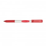 Paper Mate Write Bros Stick Pen White Barrel - Blue Ink - Red Custom Imprinted