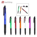 Custom Imprinted Non-slip Three-color Ballpoint Pen