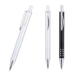 Brighton Ballpoint Click Pen (silver) Custom Engraved