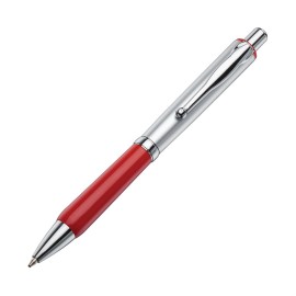 Logo Branded Sassy Click-Action Pen - Red