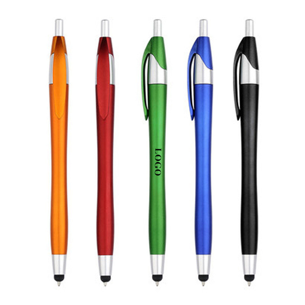 Custom Engraved Smart Phone & Tablet Touch Tip Ballpoint Pen
