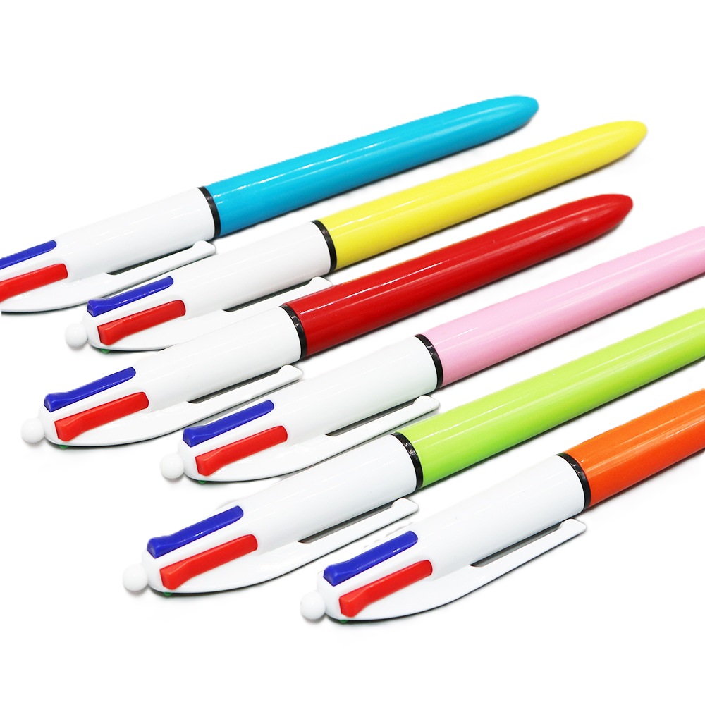 Four Color Ballpoint Pen Custom Imprinted Four Color Ballpoint Pen Custom Imprinted