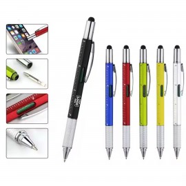 6" 1 Multi Function Tool Pen Custom Engraved  6" 1 Multi Function Tool Pen Custom Engraved