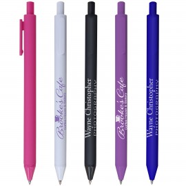 Custom Imprinted Soft-Touch rubberized pen