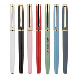 Custom Imprinted Metal texture signature pen