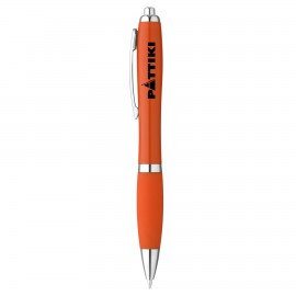 Curvy Cloud Plastic Ballpoint Pen Custom Imprinted