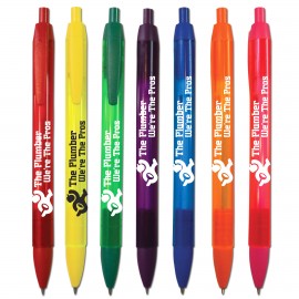 Custom Engraved Monarch-T Translucent Ballpoint Pen