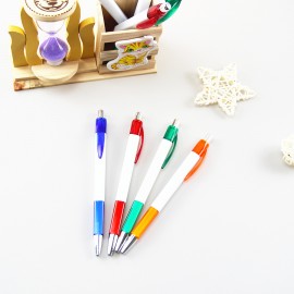Multiple Colors Square Plastic Ballpoint Pen Custom Imprinted