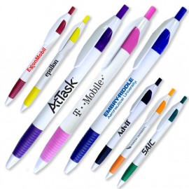 The New Yorker Ballpoint Pen With Comfort Grip Logo Branded  The New Yorker Ballpoint Pen With Comfort Grip Logo Branded