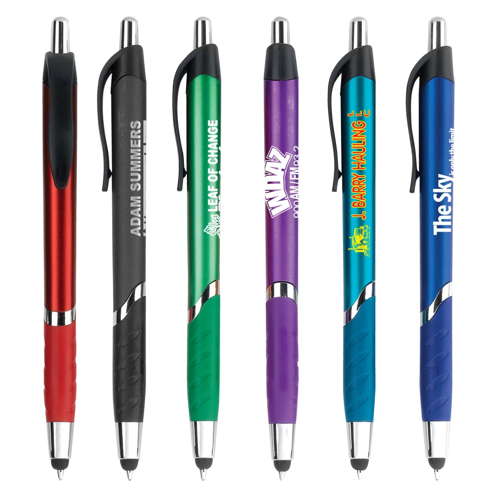 Metallic Blair Stylus Pen Custom Imprinted Metallic Blair Stylus Pen Custom Imprinted