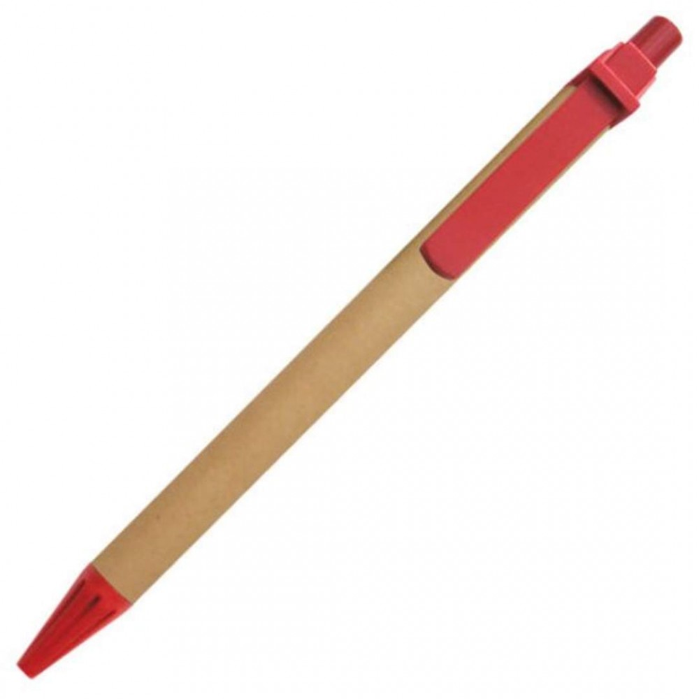 Harvest Paper Pen - Red Custom Engraved