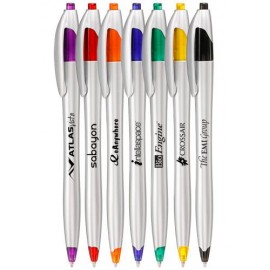 Logo Branded Bingham Click Ballpoint Retractable Pen