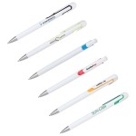 Logo Branded Rounded Click-Action Pen