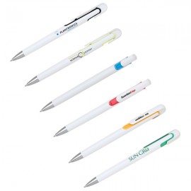 Custom Imprinted Rounded Click-Action Pen