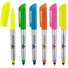 Planet Highlighter Pen Logo Branded
