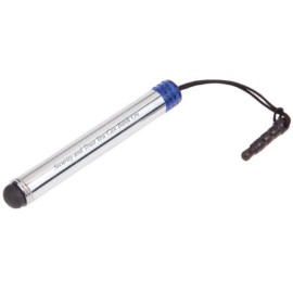 Tuscany S/Steel Stylus - Blue Custom Engraved  Tuscany S/Steel Stylus - Blue Custom Engraved