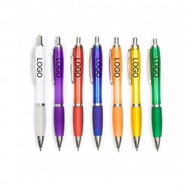 Custom Engraved Ballpoint Pens With Rubber Grip