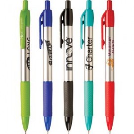 Logo Branded Xact Chrome Fine Point Pen