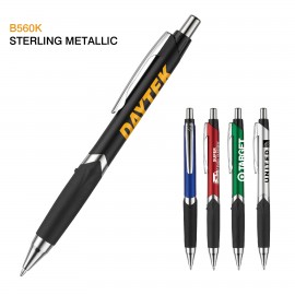 Logo Branded Sterling Metallic Pen  Logo Branded Sterling Metallic Pen