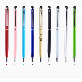 2-in-1 Capacitive Touch Pen Custom Imprinted