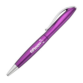 Buss Ballpoint Pen - Purple Logo Branded