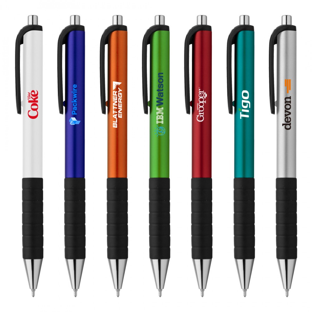 Custom Engraved Matte Finish Hybrid Ink Ballpoint Pen