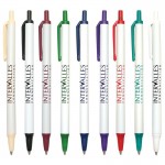 White Orlando Pen Custom Imprinted